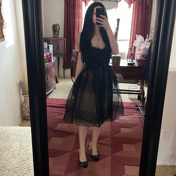 Chetta B black Dress size 8 - Picture 2 of 9